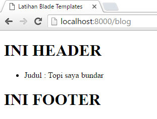 tampilkan data dari database laravel